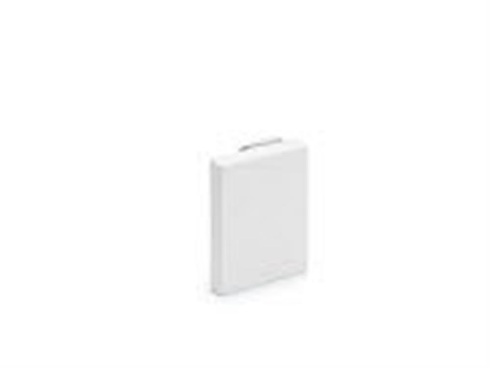 OBO WDK 40060 End piece - WDK RW, 40 x 60mm, white (RAL 9010), plastic