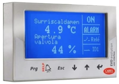Carel Display for EVD Evolution Driver