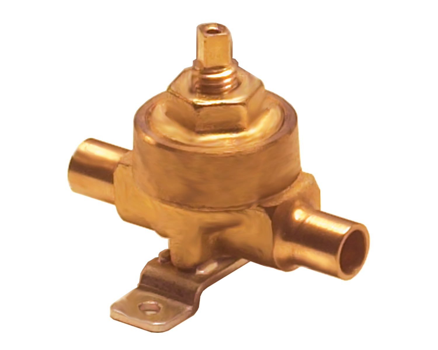 Danfoss BMSL 06s Shut-Off Valve 1/4" Solder (009G0102)