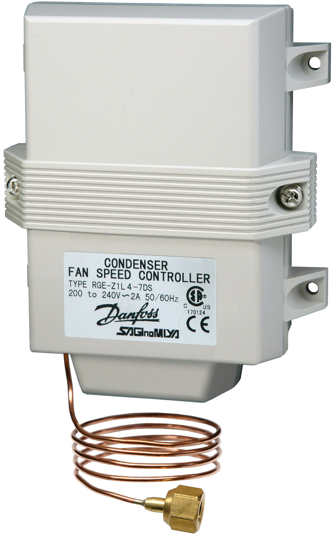RGE-Z1P4-7 Pressure-Controlled Fan Speed Controller 6 A, 8–28 bar (061H3008)
