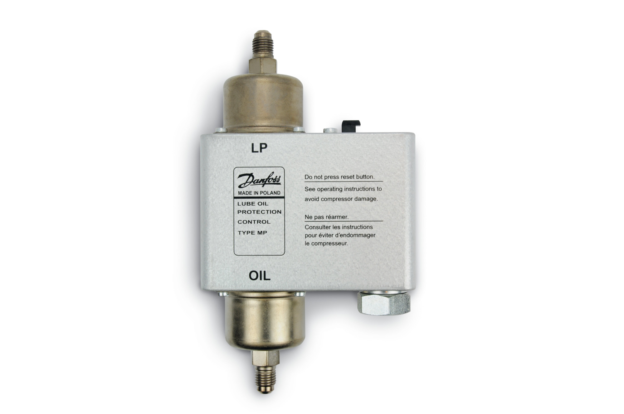 MP 55 Oil Differential Pressure Switch, 90 s Time Delay (060B017266)