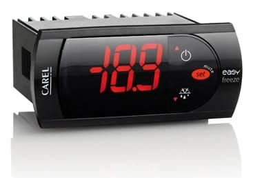 Carel PJ Easy Refrigeration Controller, 1 Compressor Relay 12 A, Defrost Timer, 2 NTC Inputs, 230 V