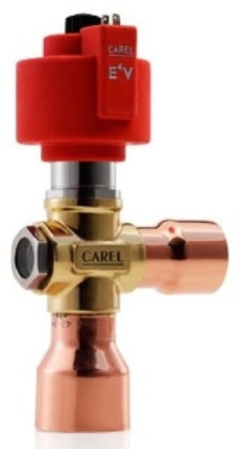 Carel E4V95 Electronic Expansion Valve 1 1/8" × 1 3/8" Solder with Sight Glass