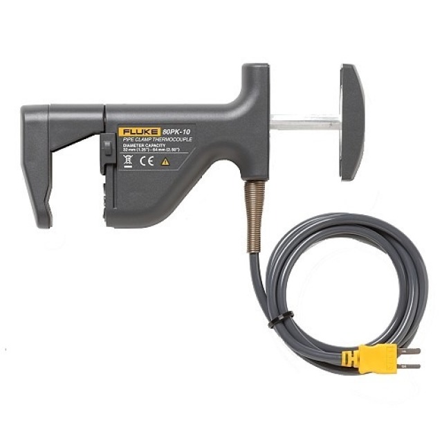 Fluke 80PK-10 clamp-on pipe probe, 32-64 mm, K-type