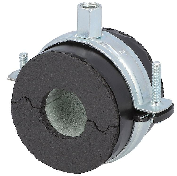 Insulated Pipe Clamp 10 mm (3/8"), 19 mm Insulation