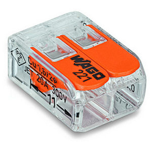 WAGO 2-Conductor Connector 2 × 4 mm² (1221902)