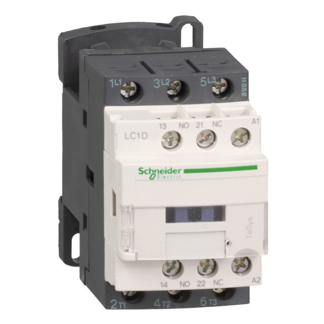 Schneider Electric TeSys K LC1K0610M7 Miniature Contactor 6 A, 220 V Coil (4176025)