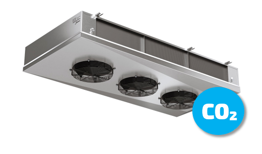 CGD 312 E7 BV CO2 Unit Cooler, 80 bar, 7 mm Fin Spacing