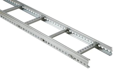 Cable Ladder MP-106 S, 600 mm Wide, Sendzimir-Galvanised, 3 m