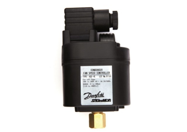 Danfoss XGE-4C Fan Speed Controller, Cut-Off, 7/16"-20 UNF Internal Connection (061H3140)