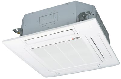 Mitsubishi Heavy Industries FDT100VH 4-Way Ceiling Cassette Indoor Unit, 10.1 kW