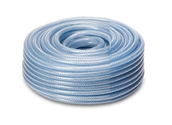 Vinyl Hose 1/2", Clear, Reinforced, 30 m Coil (AX5102)