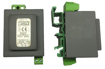 Transformer 230/24 V, 4 VA, DIN Rail Mount