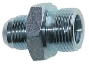 Adapter 1/4" BSP × 7/16"-20 JIC (1/4" Flare)