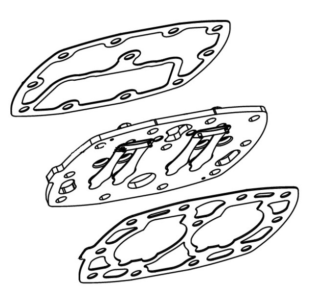 Valve Plate for S12-42 Compressors (SK36204)