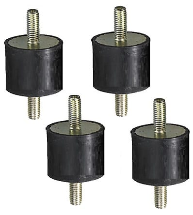 Rubber Mounting Feet Set for A / B (VS1) Compressors