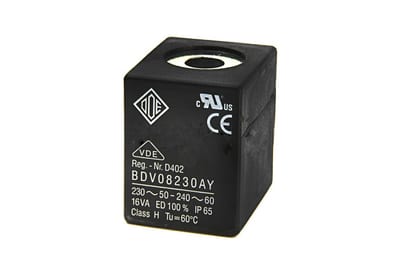 ODE Solenoid Valve Coil 230 V 50/60 Hz