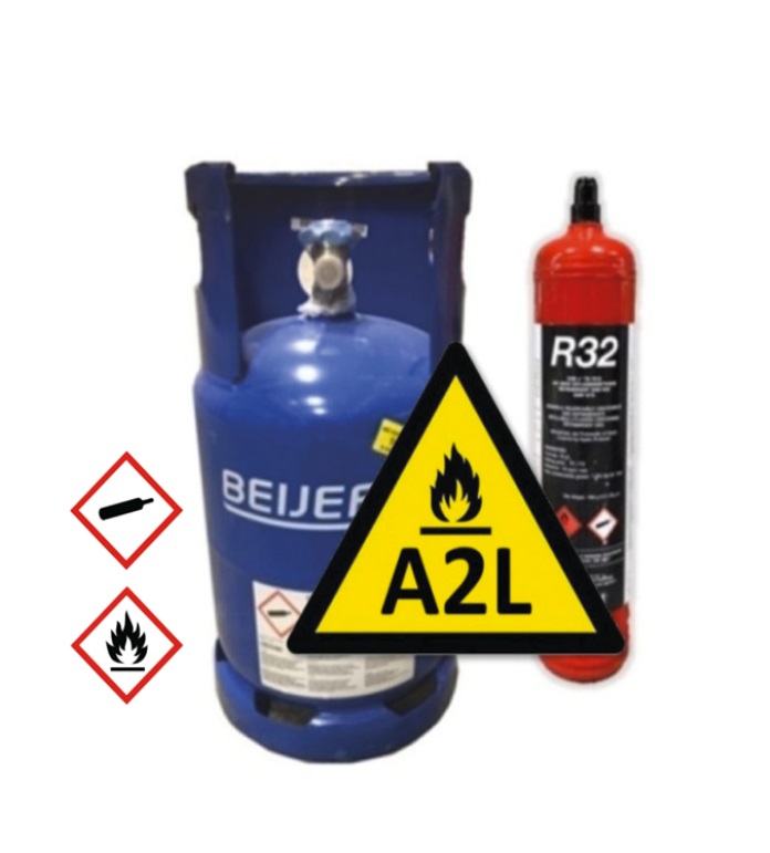 R32 Refrigerant, 780 g Steel Cylinder (TR321FE)