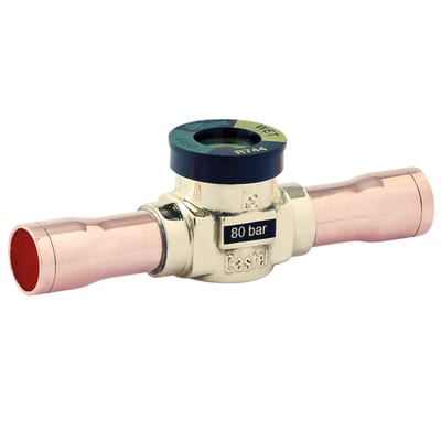 Sight Glass with Moisture Indicator 1/2", 120 bar