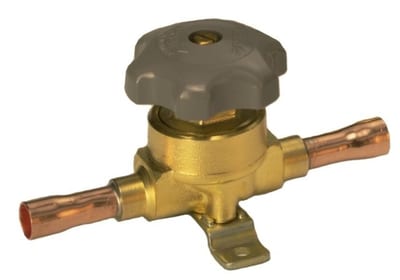 Danfoss BML 12s Shut-Off Valve 1/2" Solder with Copper Stubs