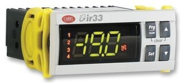 Carel ir33 Universal Controller, 4 Relays, 2 AI, 2 DI, 4 DO, 115–230 V (IR33Z9HB20)