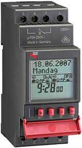 Micromatic MM7595 Digital Day/Week Time Switch, 1 Channel, 230 V, 10 A, DIN Rail