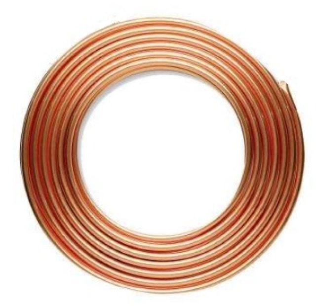 Refrigeration Copper Pipe Coil 5/8" × 0.89 mm Wall, 15 m (2821028057078)