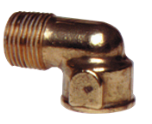 Angle Fitting 116-B-08, 1/2" Male NPT × 1/2" Female NPT, 90° (262100)