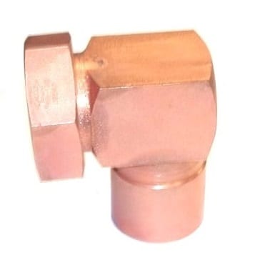 Rotalock Adapter 1" × 3/8" Solder, Angled