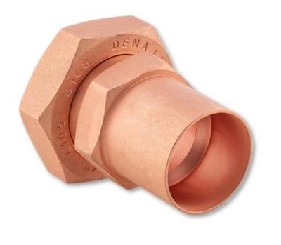 Rotalock Adapter 1 1/4" × 7/8" Solder, Straight