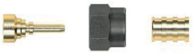 KBA04M Straight Ball Valve 3/8" Flare, DN4
