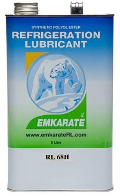 Emkarate RL 68H Polyol Ester Refrigeration Oil, 5 L Can (RL68H5L)