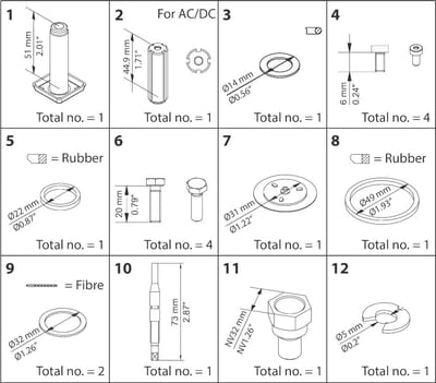 Danfoss Repair Kit for EVRA 15 Solenoid Valves