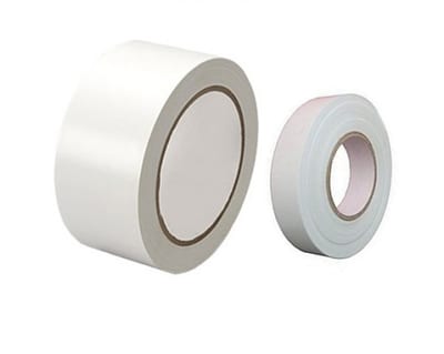 PVC Tape, White, 25 mm × 33 m