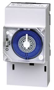 MM-7544 Mechanical 24-Hour Time Switch, LA-1065, 1-Channel 230 V