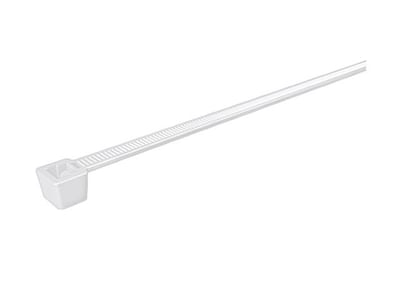 Cable Ties, Transparent, 4.6 × 300 mm, Pack of 100