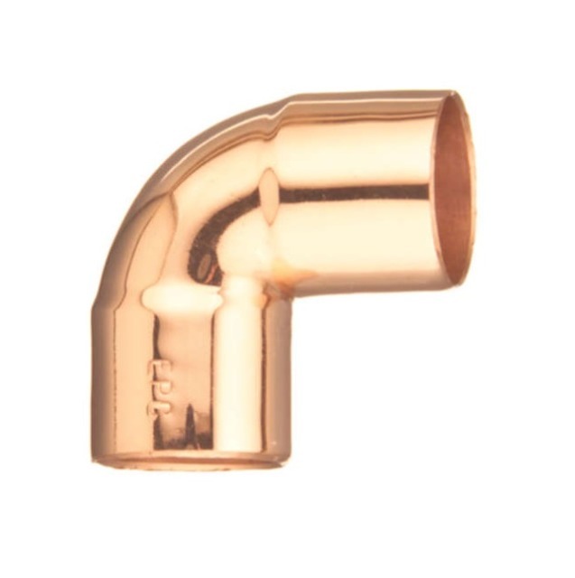 Copper 90° Short-Turn Elbow 2.5/8", 9607