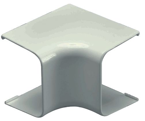 Internal 90° Corner Bend, 70×55 mm PVC White RAL 9010, Pack of 10