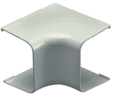 Internal 90° Corner Bend, 70×55 mm PVC White RAL 9010, Pack of 10
