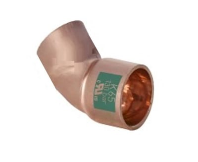 K65 45° Elbow 1 1/8", C × FTG