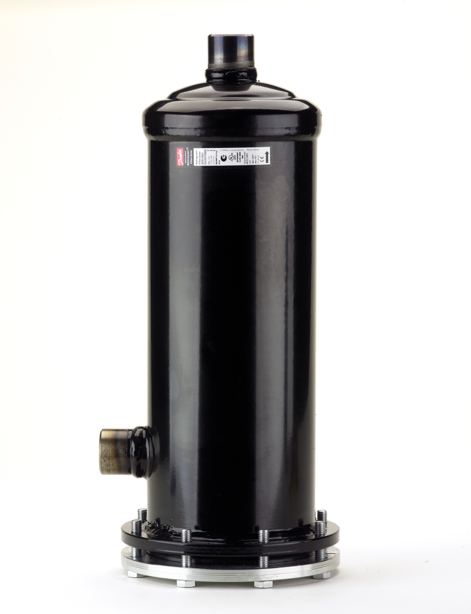 Danfoss DCR 04811 Filter Drier Shell 1 3/8" Solder, 1 Core, Steel Connections
