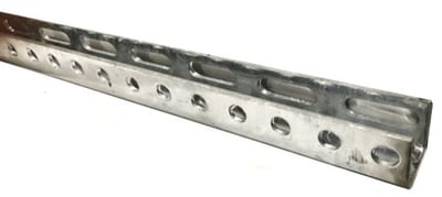Channel Section 2 × 2000 mm, Pre-Galvanised