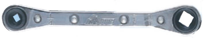 Service Valve Key 124-RW, 3/16"–1/4" Square and 9/16"–1/2" Hex (430859)