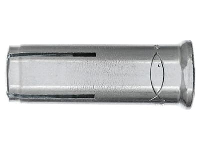 Drop-In Anchor M12 × 50 mm, Grade 8.8, with Collar, Zinc-Plated Steel