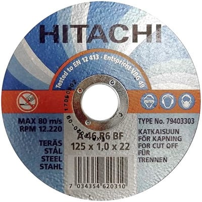 Cutting Disc for Steel 125 × 1.6 mm