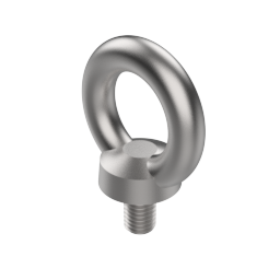 DIN 580 Lifting Eye Bolt, Steel C15E, M6, CE-Marked, Plain