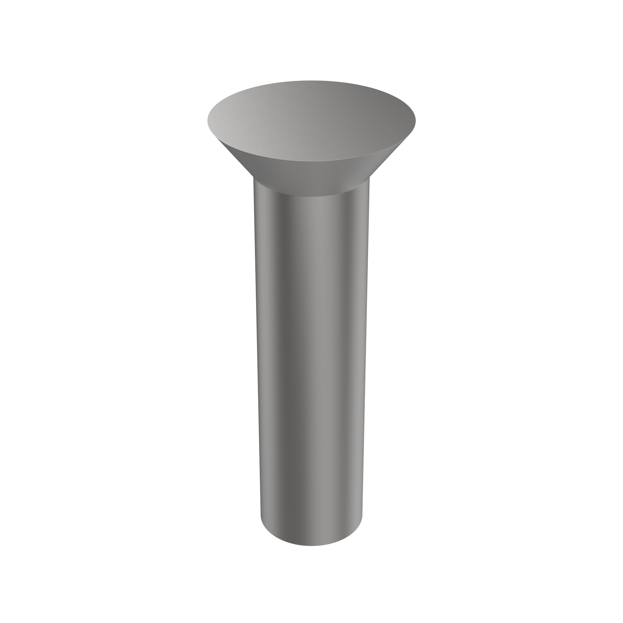 DIN 661 Countersunk Head Rivet, Steel, 3 x 30 mm, Plain (66103030)