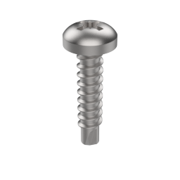 DIN 7504-M Rounded Head Self-Tapping Screw with Phillips, Stainless A2-20H, ST4.2 x 32, Pozidriv (7504NA242032Z)