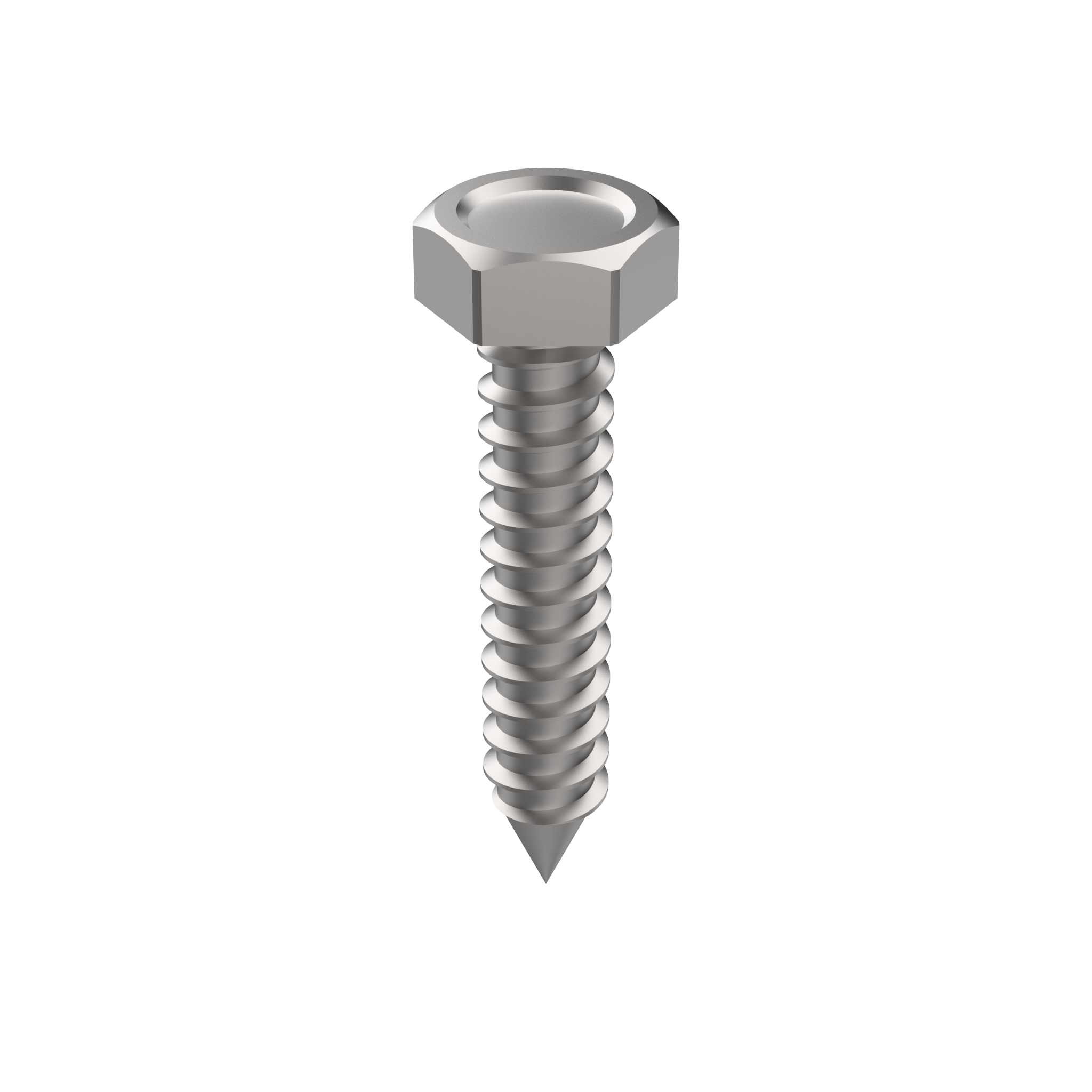 DIN 7976-C Hexagon Head Sheet Metal Screw, CH, ST3.5 x 13, Zinc Plated (7976C350131)