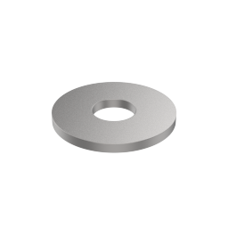 DIN 9021 Round Flat Washer, 10.5 x 30 x 2.5 mm, Copper, Plain (9021CU105)